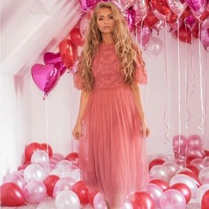 Cute pink womens dress Juliette Poppy Dress by JessaKae